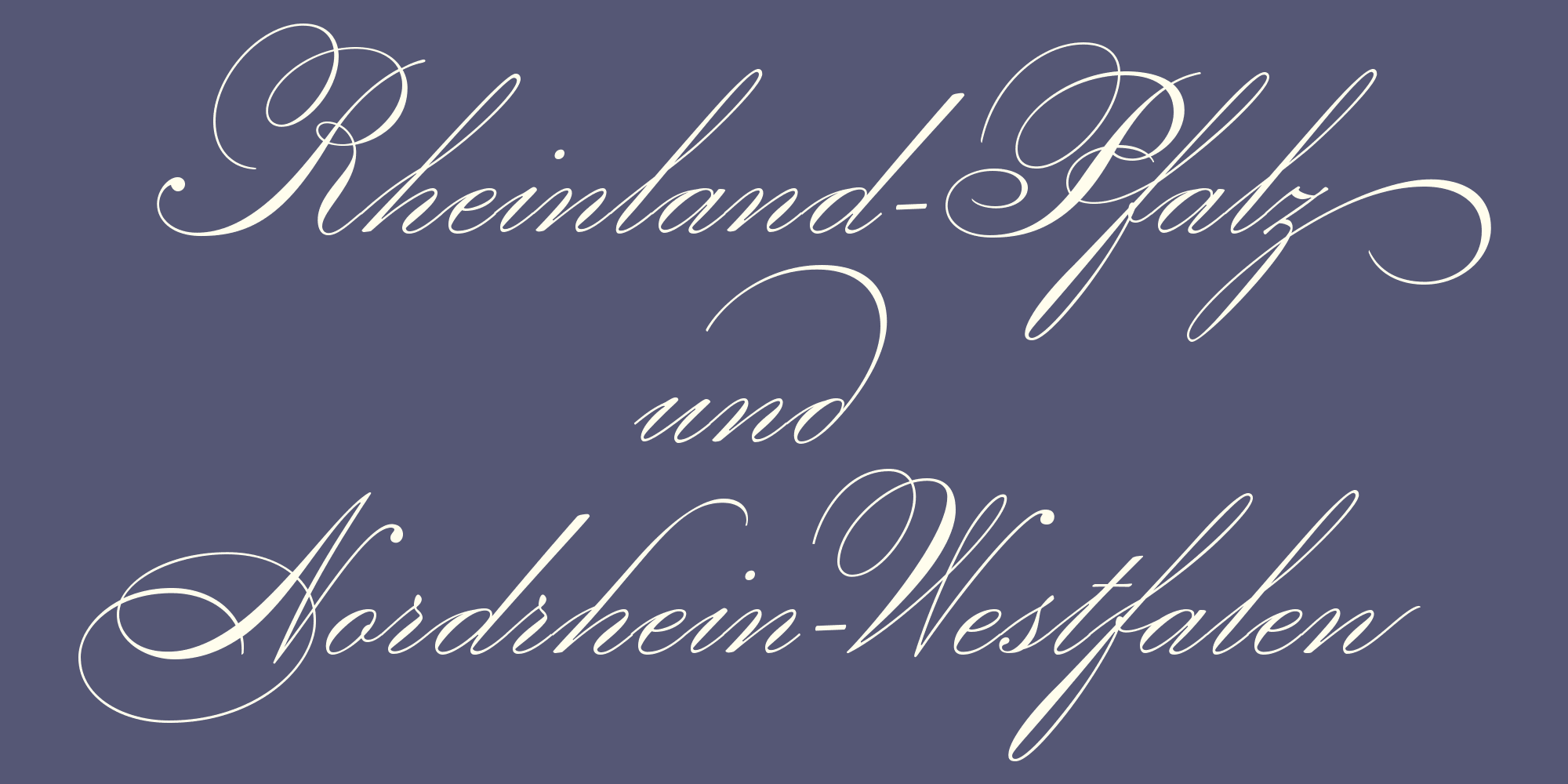 Copperfino Script Rehinland